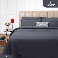 ราคา Fountain ผ้าปูที่นอน ฟาวเท้นต์ ขนาด 3 5 ฟุต จำนวน 3 ชิ้น 5 และ 6 ฟุต จำนวน 5 ชิ้น ลายสีพื้น ลายธรรมดา 1 (12562560661)