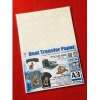 ราคา กระดาษเคมีสกรีนภาพลงเสื้อสีเข้ม หลัง IDT Inkjet T Shirt Transfer Paper for Dark Fabrics (3371694282)