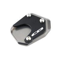 ราคา สำหรับ HONDA CBR650R CB650R CB500F CB500X CB125R CB300R CB400X อะไหล่รถจักรยานยนต์ CNC ขาตั้งกล้องด้านข้างแผ่นรองรับแผ่นรอง (15738446411)