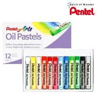 ราคา สีชอล์ค Pentel 12 สี สีเข้ม สด คมชัด ทุกการระบาย สีชอล์ก เพนเทล ชุดสีชอล์คน้ำมัน Pentel Oil Pastels Moshi (20234741050)