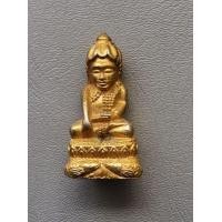 ราคา รูปหล่อพระบัวเข็มเนื้อกะไหล่ทอง ขนาดสูง 3 5 ไม่ทราบที่ (20824833962)