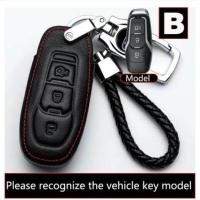 ราคา สำหรับ Ford Territory Ranger Fiesta Everest Remote Car Key ซองหนังพร้อมพวงกุญแจ (16793902613)