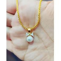 ราคา จี้เพชร จี้ทองไมครอน จี้ชุบทองคำแท้ ฝังเพชรสวิซ หุ้มทองคำแท้100 ไม่ลอก ไม่ดำ ใส่ติดตัวได้ตลอด (20126934415)