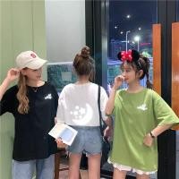 ราคา QJshop เสื้อยืดคอกลมสีพื้นมีให้เลือกถึง 3สี ขาวดำเขียว สกรีนรูปดอกไม้ ตรงหน้าออกด้านซ้ายและกรีนลายพระจันทร์เสี้ยวกับดาวสะท้อนแสง ด้านหลัง คูลสุดๆ อย่าพลาดกันนะค้าบ (11353991487)