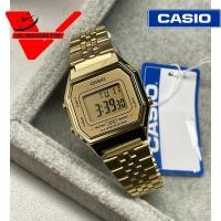 ราคา Casio Standard ประกัน CMG ศูนย์เซ็นทรัล นาฬิกาผู้หญิง นาฬิกาเรือนทอง นาฬิกาข้อมือแบบดิจิตอล รุ่น LA680WGA 9DF Gold (216377)