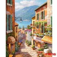 ราคา พร้อมส่ง รหัสชุด2 รูปวาด ภาพวาด ภาพวิว HOME DIY ภาพวาด ระบายสี ภาพวาดสีน้ำมัน ภาพระบายสีตามตัวเลข ขึงเฟรมไม้ Nextone (19976814187)