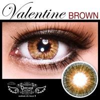 ราคา คอนแทคเลนส์ Dreamcolor1 รุ่น Valentine เลนส์รายเดือน กันรังสียูวี มีค่าสายตา 0 00 10 00 (9915844267)