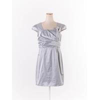 ราคา VERO MODA เดรสแขนสั้นแต่งระบายซิปข้างมีซับใน มีรอยเปื้อนจางๆด้านหลัง Preloved (20670453605)