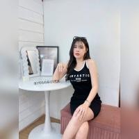 ราคา SpinnyHouse เดรสไหมพรม เดรสสายเดี่ยว มินิเดรส เดรสเกาหลี เดรสทรงรัดรูป สายด้านหลังไขว้น่าร้าก รุ่น ซัมเมอร์ (18539388801)