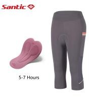 ราคา Santic ผู้หญิงกางเกงขาสั้นขี่จักรยาน 4D Padding กางเกงขาสั้นจักรยานกีฬากลางแจ้ง Quick dry กางเกงขาสั้น MTB Road จักรยานกางเกงรัดรูป L2C05147 (14198533801)