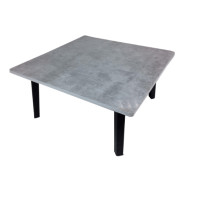 ราคา Delicato โต๊ะญี่ปุ่น ขนาด 60x60 ซม สีปูนอ่อน (10332951577)