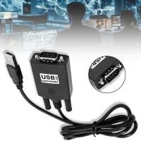 ราคา Cálido USB ใหม่2 0เพื่อพอร์ต COM RS232อนุกรม DB9 9ขาพอร์ต M M 0 8M สายเคเบิลอะแดปเตอร์ 3 (20603544318)