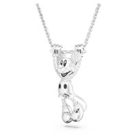 ราคา Swarovski Disney Mickey Mouse White Diamond Pendant Necklace S925 Sterling Silver Fashion Necklace ของขวัญวันวาเลนไทน์ ของขวัญวันเกิด (21229047678)