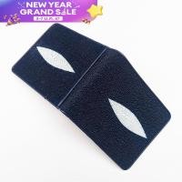 ราคา กระเป๋าสตางค์ปลากระเบน หนังปลากระเบนแท้ กระเป๋าปลากระเบน เหมาะสำหรับผู้หญิง และผู้ชาย สีกรม หรูหรา ฉ่ำแวว สุดงาม (17347631424)