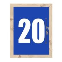 ราคา บล็อกเบอร์สกรีนเสื้อ 16x20 นิ้ว บล็อกสกรีนตัวเลข บล็อคสกรีนเบอร์เสื้อ (502102586)