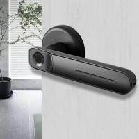 ราคา ลูกบิดประตู กลอนประตูไฟฟ้า กุญแจสแกนนิ้ว Smart Lock USBสำหรับการชาร์จ ติดตั้งได้กับทุกบานประตู มีสองสี สีดำ สีเงิน (9155230298)