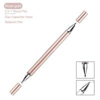 ราคา ปากกาสไตลัสแบบ2อิน1 2ชิ้น เซ็ตปากกาวาดภาพแท็บเล็ตปากกาแบบสัมผัสหน้าจอ capacitive สำหรับ iOS Android iPad อุปกรณ์ดินสออัจฉริยะ (21171136226)
