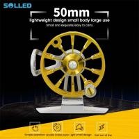 ราคา Ice Fishing Wheel Fly Fishing Reel Rattle Aluminium Alloy Reels Ice Fishing For Saltwater Freshwater Ice Fishing (20792560625)