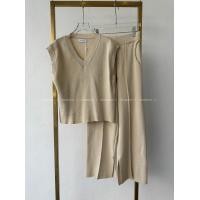 ราคา เซตไหมพรม 2 ชิ้น เสื้อแขนกุด กางเกงขายาว VSHOP (18006199041)