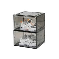 ราคา ซื้อ 1 แถม 1 กล่องรองเท้า กล่องรองเท้าพลาสติกใส กล่องรองเท้า กล่องรองเท้า รองเท้าผ้าใบ กล่องเก็บรองเท้า มีสองสีให้เลือก (20936976381)