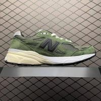 ราคา Sneakers New Balance NB NB990V3 gray white grass green brown blue green dark blue American Kith joint retro mens and womens running shoes (16239845913)