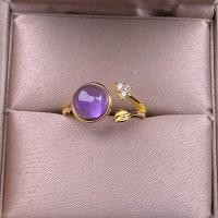 ราคา Meena Gems แหวนพลอยแท้ อเมทิส ตัวเรือนเงินแท้925 ชุบทอง เครื่องประดับพลอยแท้นำโชค พลอยประจำวันเกิด พลอยประจำเดือน (21092924778)