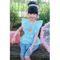 ราคา พร้อมส่ง ชุดไทยเด็กปีกหงส์ โจงกระเบน ชุดไทยเด็กหญิง ชุดไทยเด็กสีฟ้า ชุดไทยเด็กสีชมพู ชุดไทยเด็กน่ารัก (19965596287)