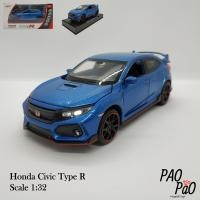 ราคา PaoPao โมเดลรถเหล็ก Honda Civic Type R ของขวัญ ของเล่น ของสะสม ของแต่งบ้าน ตั้งโชว์ ไขลานวิ่งได้ มี (5850006556)