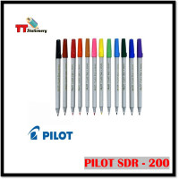 ราคา ปากกาเมจิก ไพล็อต ปากกาเคมี เมจิก Pilot รุ่น SDR 200 1ด้าม (17443395062)