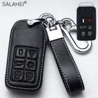 ราคา เคสกุญแจรถยนต์หนังใหม่สำหรับ Volvo S60 S80 S90 V90 XC40 XC60 XC70 XC90 S60L V40 V60อุปกรณ์เสริมรีโมทอัจฉริยะ (14335390995)