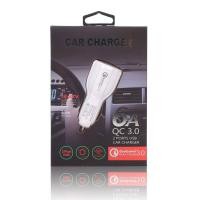 ราคา ที่ชาร์จในรถ 6A ที่ชาร์จแบตในรถ ชาร์จเร็ว USB car charger quick charge หัวชาร์จ อะแดปเตอร์ ชาร์จในรถ 2ช่อง usb QC3 0 (15725194425)