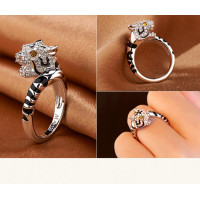 ราคา แหวนเงิน เเหวนปีเกิด ปีนักษัตร 12 ราศี silver 925 ของขวัญปีใหม่ (5851604854)