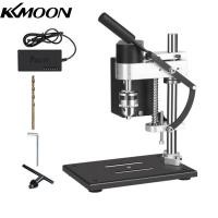 ราคา KKmoon Mini Bench Drill Press Stand Kit With Vise Extension Rod Sanding Sawing Accessories Variable Speed Portable Electric Benchtop Drilling Machine Precise Drill Workbench For Repair DIY Drilling Wo