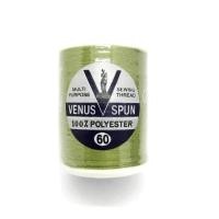 ราคา VENUS ด้ายเย็บผ้า วีนัส วีสปัน เส้นด้ายสปัน เบอร์ 60 ความยาว 550 ม (397637126)