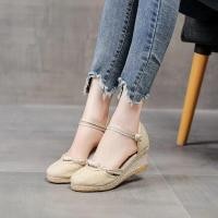 ราคา รองเท้าหัวแหลมลำลองผู้หญิงเกาหลีรองเท้าส้นสูงใหม่2023ผู้หญิง (20653550549)