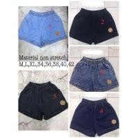 ราคา กางเกงขาสั้นเอวสม็อค ขาสั้นเอวสม็อค ขาสั้น ผญ ขาสั้น เอวยางยืด ปลายขาตรง มีไซส์34 36 38 ใส่สบาย (10130297406)