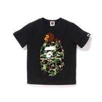 ราคา เสื้อยืดคุณภาพดี พิมพ์พรีเมี่ยม New BAPE clothing summer pe head cartoon camouflage round neck short sleeved T shirt (20615705473)