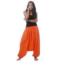 ราคา กางเกงแม้ว กางเกงม้ง กางเกงเป้ายาน กางเกงจินนี่ กางเกงอลาดิน กางเกงฮาเร็ม จั๊มสูท กางเกงแขก Orange Hippie Harem Aladdin Genie Pants (668448)