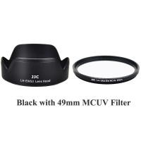 ราคา JJC EW 53กล้องเลนส์ฮูดม่านบังแดดสำหรับ Canon EF M 15 45มม F 3 5 6 3เลนส์ STM และ RF S 18 45มม F4 6 3จะถูกเลนส์ STM บน Canon EOS R50 M50 Mark IIM50 M5m6 Mark II M200 M100 M10 (18616227125)