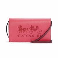 ราคา Coach outlet ของเเท้ กระเป๋าสะพายข้าง COACH ANNA FOLDOVER CROSSBODY CLUTCH (19775657821)