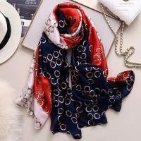 ราคา ผ้าพันคอผ้าไหมแบรนด์ดังผ้าพันคอสีดำและสีขาวแบบเดียวกันกับผ้าคลุมไหล่พิมพ์ลายแบบบางสำหรับฤดูร้อนผ้าไหมสไตล์ตะวันตกแมทช์ลุคง่ายสำหรับฤดูใบไม้ผลิและฤดูใบไม้ร่วงปี2021 (15632872727)