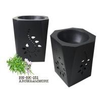 ราคา Aroma More เตาอโรมา เตาเผาน้ำมันหอมระเหยทรงแปดเหลี่ยมสีดำเคลือบด้านและสีครีมเคลือบเงา ทรงสวย แข็งแรง บรรจุน้ำ 80มล จุดเทียนได้ 4ชม (653857)