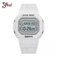 ราคา Honhxผู้หญิงนาฬิกาข้อมือเล่นกีฬาLEDส่องสว่างอิเล็กทรอนิกส์นาฬิกาควอทซ์กันน้ำสำหรับผู้หญิงมัทฉะสีเขียว ซากุระสีชมพูmulticolorsมัลติฟังก์ชั่แฟชั่นสบายๆสายยางสุภาพสตรีนักเรียนสาวนาฬิกาข้อมือดิจิตอล 5712 