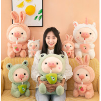 ราคา ตุ๊กตาหมู ตุ๊กตากบ ตุ๊กตายูนิคอร์น ตุ๊กตากระต่าย ตุ๊กตา bunny พร้อมส่งจากไทยมีหลายขนาด (14961926538)