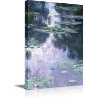 ราคา Claude Monet ดอกบัว Nymphe Impressionist ศิลปะผ้าใบศิลปะสมัยใหม่ศิลปะบ้าน16X24นิ้ว (20267202224)