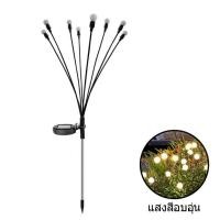 ราคา 8LED ไฟตั้งพื้นหิ่งห้อยพลังงานแสงอาทิตย์ โคมไฟตกแต่งสวนกลางแจ้ง (20744478167)