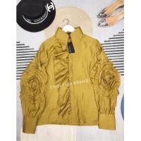 ราคา เสื้อ ROSE CHOLTIDA เสื้อเชิ้ตแขนกุหลาบ เนื้อผ้าJAPAN SILK ผ้าเนื้อดีมาก (17331238680)