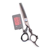 ราคา Kasho 440C 6นิ้วตัดผมกรรไกรแบนฟันกรรไกร Hairdressing Clipper Salon Tools (16854117251)