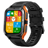 ราคา 2023 Original KOSPET TANK M2 5ATM IP69 100M waterproof Smart Watch Sport Fitness Tracker Men Women Health care Smartwatches Bluetooth Calling 24hours Sleep monitoring (17314367279)
