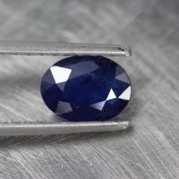 ราคา 1 20 ct พลอยแท้ ไพลิน เผาใหม่ สีน้ำเงิน ทรงไข่ แอฟริกา (20642448193)